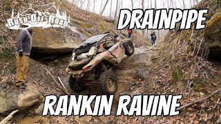 Rush Offroad Park Rankin Ravine and Drainpipe  Rock Crawl  Hill Climb  Can Am X3  RZR Turbo S