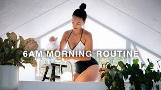 6AM MORNING ROUTINE 2024  healthy habits & productive start of the day