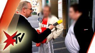 Menschen vor dem Jobcenter Arbeit anbieten Das stern TV-Experiment  stern TV