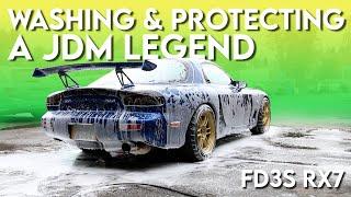 Washing & Protecting A JDM Legend  FD3S RX7 