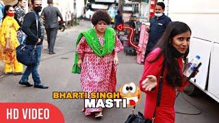 मिलए Bharti जी के नए Boyfriend से  Bharti Singh LIvE Comedy outside The Kapil Sharma Show