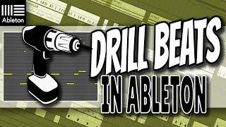 HOW TO MAKE A DRILL BEAT IN ABLETON  Making A Fire UK Drill Beat