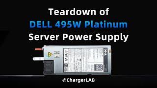 80 PLUS Platinum  Teardown of DELL 495W Server Power Supply