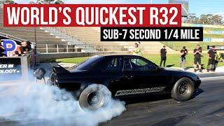 Most Famous Drag R32 JUN II The 3000HP 6 Second 14 Mile Beast...