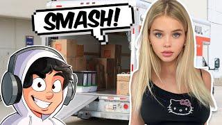 TRAPPED In A U-HAUL With My Crush