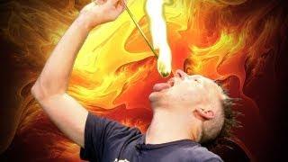 CRAZIEST Fire Eating Advanced Vapor Tricks