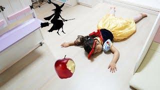Seoeun Pretend Play the Snow White Princess