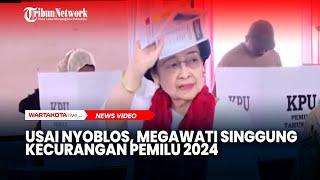 Usai Nyoblos Megawati Singgung Kecurangan Pemilu 2024