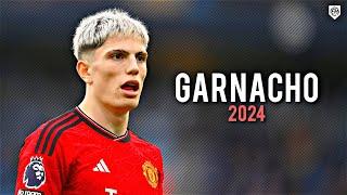 Alejandro Garnacho 2024 • Mejores Jugadas Regates y Goles ᴴᴰ