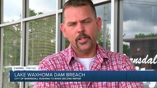 Barnsdalls city leaders concerned about second Waxhoma Dam breach