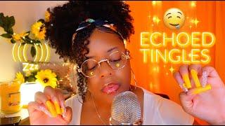 ASMR Echoed Mouth Sounds & Triggers for Full Body Tingles & Sleep Inducing Relaxation  SO GOOD
