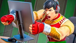 Funniest RAGES in Fortnite