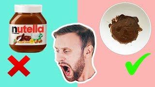 ПОВТОРИЛИ ВКУСНЯШКИ ИЗ СУПЕРМАРКЕТА  Nutella  БИГ МАК  Холодный чай