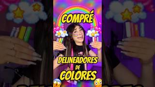 DELINEADORES DE COLORES. #shortsviral