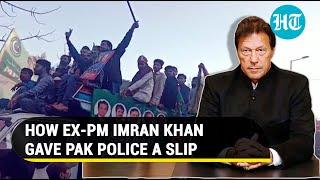 Imran Khan dodges arrest as Pak police wait outside his Lahore home  High Drama Unfolds