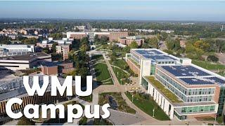 Western Michigan University  WMU  4K Campus Drone Tour