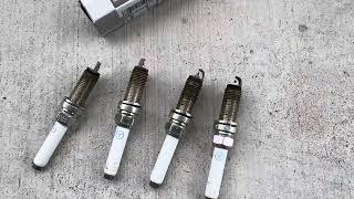 Spark Plugs after 35000 miles in Mercedes-Benz C300 W205