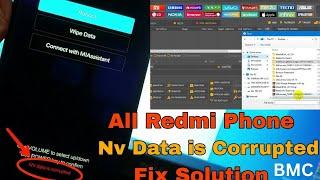 Redmi nv data is corrupted fix। Redmi NV Data Corrupted।  Redmi Note 10 Update Automatic On Off