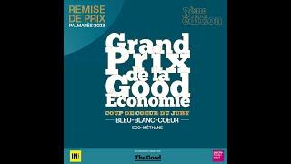 Grand Prix de la Good Économie 2023 - 2 prix  pour Bleu-Blanc-Coeur et sa démarche Eco-Méthane