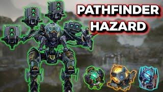 WR - Hazard Pathfinder Hitting Enemies Hard With Plasma Shots  War Robots