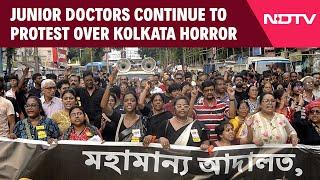 Kolkata Doctor Protest  Junior Doctors Continue To Protest Over RG Kar Medical College