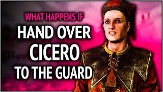 Skyrim ٠ What Happens If you Hand Over Cicero to the Guard in Quest Delayed Burial