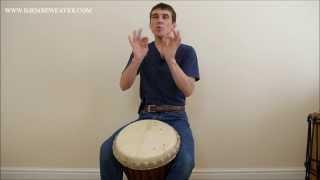 Djembe lesson for Beginners Solo Framework