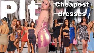 PLT cheapest dresses  try on haul