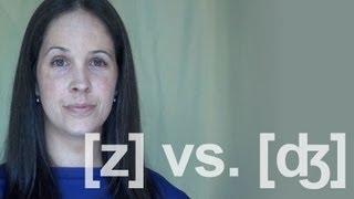 ZZ vs. JJ buzz vs. budge Sounds  American English Pronunciation