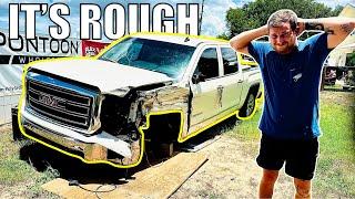 I Bought a WRECKED $3000 Truck to Rebuild for my Dad - Episode 1