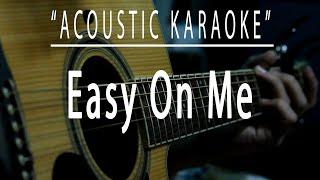 Easy on me - Adele Acoustic karaoke