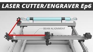 Ep6 Laser Beam Mirror Alignment. The DIY CO2 Laser Cutter  Engraver Build Series