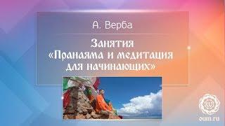 Занятия «Пранаяма и медитация для начинающих». Андрей Верба