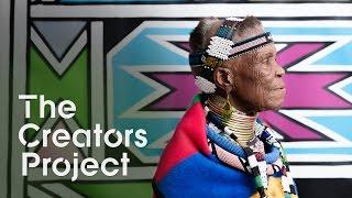 A South African Tradition Comes to the U.S  On Tour with Esther Mahlangu