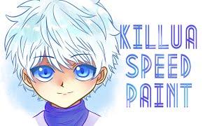 Killua from hunterxhunter speed paint
