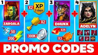 10 EPICS + LEGENDARYRaid Shadow Legends Promo CodesFREE FOR ALL