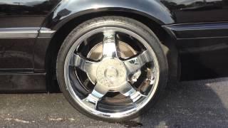 1999 BMW 740IL ON 20 CHROME STARR 223 RIMS WITH 2253520 LEXANI TIRES AT RIMTYME RICHMOND