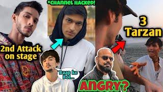 Again Attack on Talha Anjum at Concert  Ganji Swag about 3 Tarzan SCAM  UmerAnjum VS Usman Brb