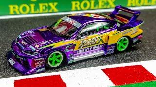 MINI GT 576 164 Scale Nissan S15 Silvia Formula Drift Japan 2022 SIDEX Liberty Walk Diecast Model