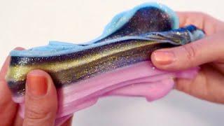 Лизун космос  ГЭЛАКСИ ЛИЗУН из клея Эльмерс Космический слайм DIY GALAXY SLIME