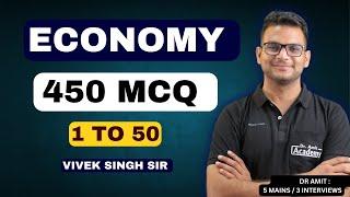 ECONOMY 450 MCQ Lecture 1  DR AMIT ACADEMY