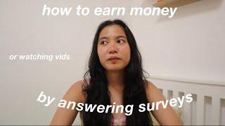 HOW TO EARN MONEY BY ANSWERING SURVEY & WATCHING VIDEOS ft. GRABPOINTS