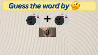 guess the word by emoji puzzle game