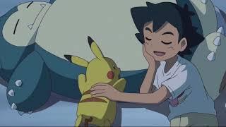 Ash singing the lullaby to Pikachu Dub