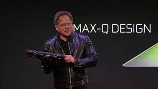 NVIDIA Press Event at CES 2018 with NVIDIA CEO Jensen Huang