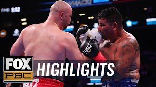 Kownacki and Arreola set record for most punches in heavyweight fight  HIGHLIGHTS  PBC ON FOX