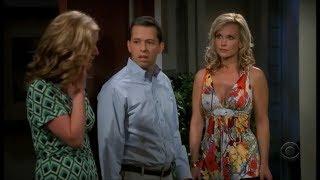 Two and a Half Men - Alan Misses Out on a Threeway HD