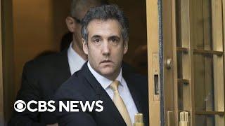 Michael Cohen testifies in Trump grand jury investigation into alleged hush money payments
