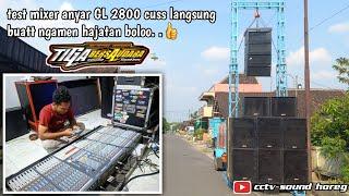 Mixer Anyar Cus Langsung Buat Ngamen Hajatan Allen & Heath GL 2800 •Tiga Bersaudara Audio• Ok bolo 