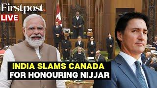 MEA LIVE India Reacts to Canadian Parliament Observing One Minute Silence for Nijjar